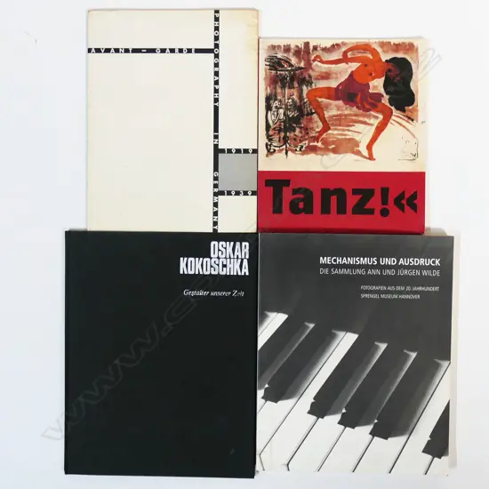 FOUR PUBLICATIONS - GERMAN ART (THREE ARE WRITTEN IN GERMAN)